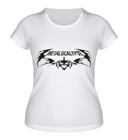 Женская футболка «Dethklok Metalocalypse»
