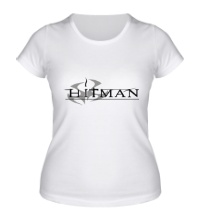 Женская футболка Hitman