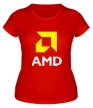 Женская футболка «AMD» - Фото 1