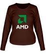 Женский лонгслив «AMD» - Фото 1