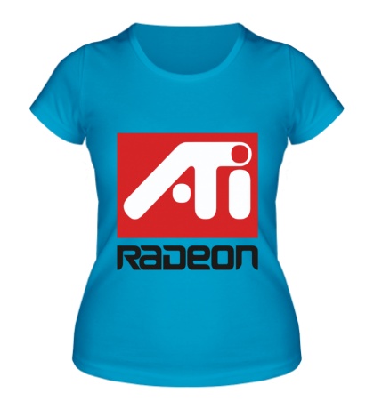 Женская футболка ATI Radeon