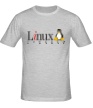 Мужская футболка «Linux powered» - Фото 1