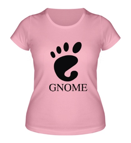 Женская футболка «GNOME»