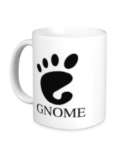 Керамическая кружка GNOME