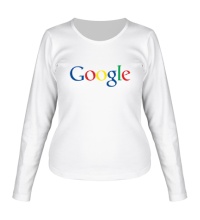 Женский лонгслив Google