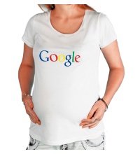 Футболка для беременной Google