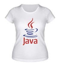 Женская футболка Java