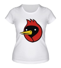 Женская футболка Омская птица