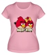 Женская футболка «Angry Birds» - Фото 1
