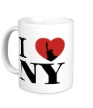 Керамическая кружка «NY Love» - Фото 1