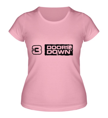 Женская футболка 3 Doors Down