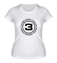 Женская футболка 3 Doors Down
