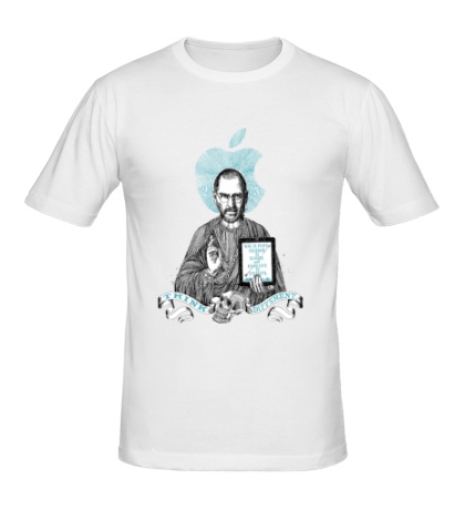 Мужская футболка «Стив Джобс, Think different»