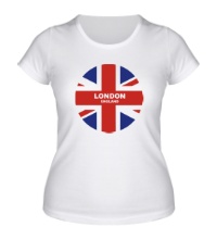 Женская футболка England: London
