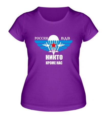 Женская футболка «Россия ВДВ»