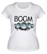 Женская футболка «Boom» - Фото 1