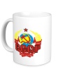 Керамическая кружка «СССР символика» - Фото 1