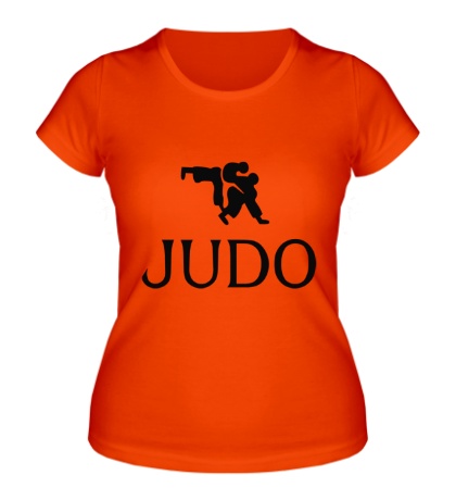 Женская футболка «Judo»