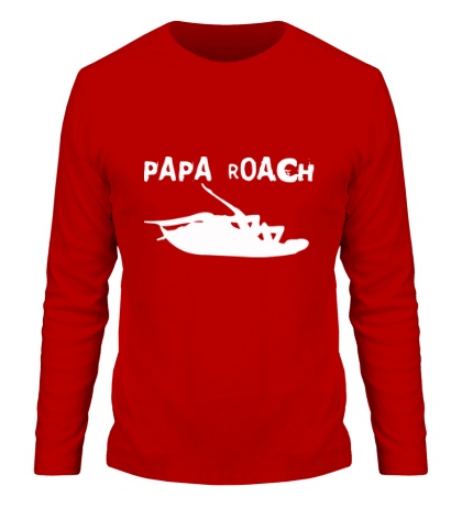 Мужской лонгслив «Papa Roach»
