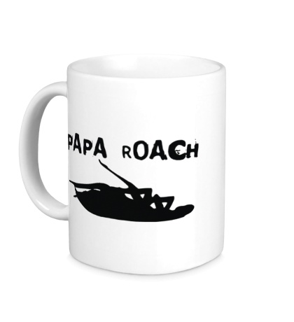 Керамическая кружка «Papa Roach»