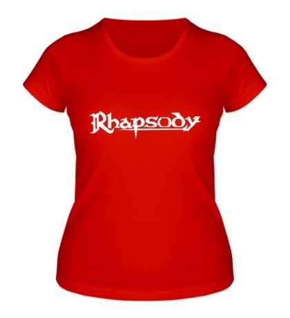 Женская футболка Rhapsody