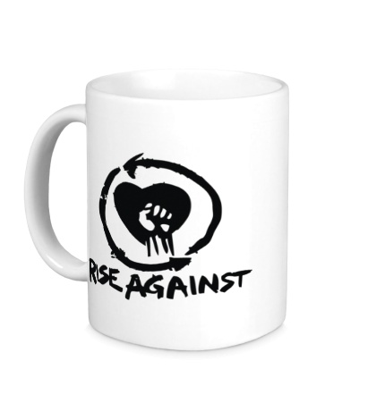 Керамическая кружка Rise Against