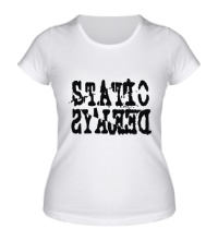 Женская футболка Static Deejays