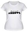 Женская футболка «The Sound Of Arrows» - Фото 1