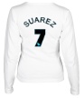Женский лонгслив «Standard Chartered Liverpool Luiz Suarez 7» - Фото 2