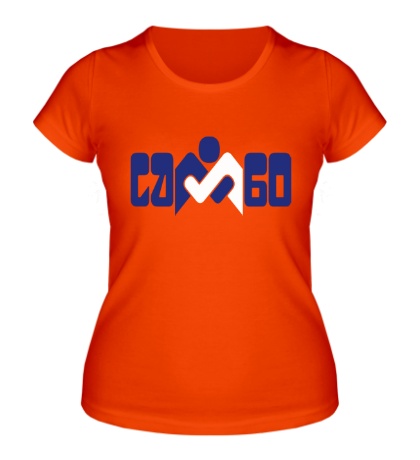 Женская футболка «Символ самбо»