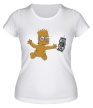 Женская футболка «Барт с долларом» - Фото 1