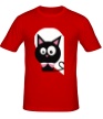 Мужская футболка «Любимый котик, для него» - Фото 1