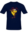 Мужская футболка «Влюбленный тасманский дьявол» - Фото 1
