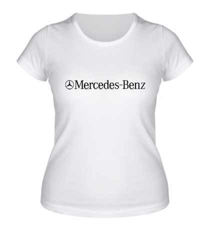 Женская футболка «Mersedes-Benz Line»