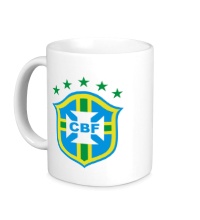 Керамическая кружка Brazil CBF