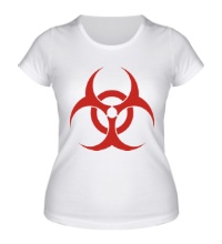 Женская футболка BioHazard
