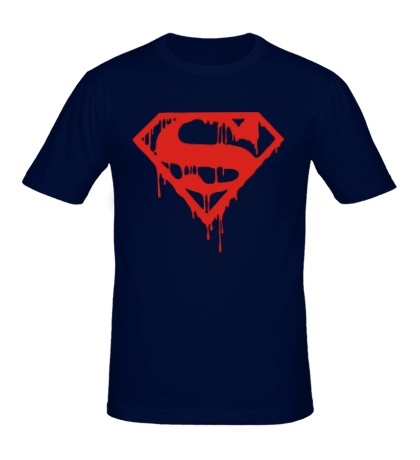 Мужская футболка «Кровавый супермен»