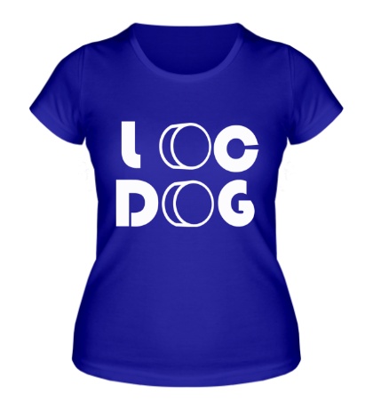 Женская футболка Loc Dog