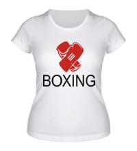 Женская футболка Boxing