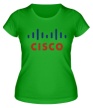 Женская футболка «Cisco» - Фото 1