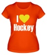 Женская футболка «I love Hockey» - Фото 1