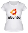 Женская футболка «Ubuntu» - Фото 1