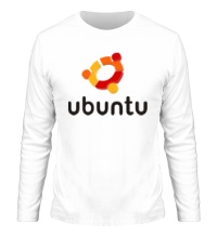 Мужской лонгслив Ubuntu