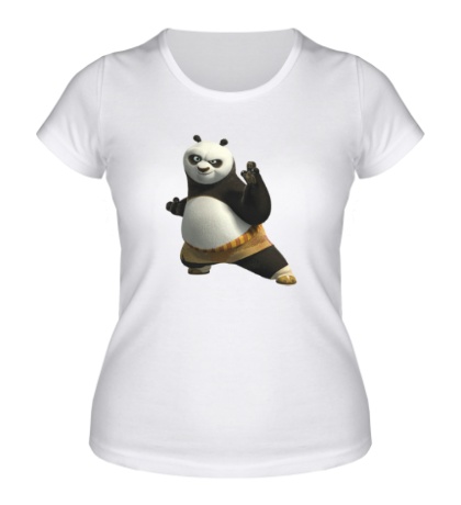 Женская футболка «Кунг фу Панда»