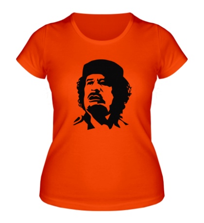 Женская футболка Kaddafi Revolution
