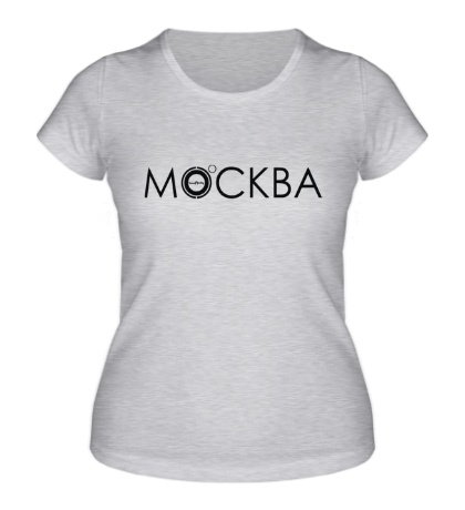 Женская футболка «4k Москва»