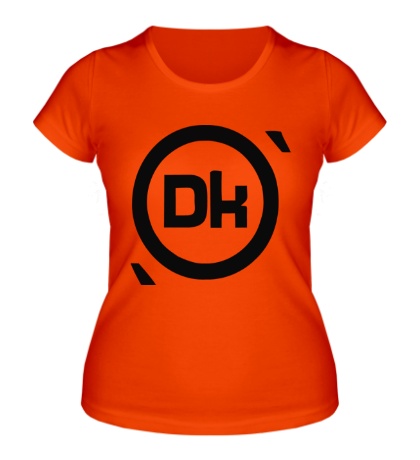 Женская футболка «DK»
