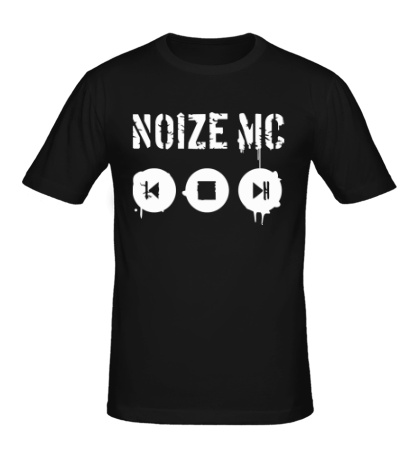 Мужская футболка «Play Noize MC»