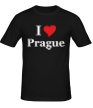Мужская футболка «I Love Prague» - Фото 1
