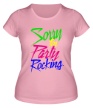 Женская футболка «LMFAO: Sorry for party rocking» - Фото 1